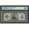 Image 1 : 1923 $5 Porthole Silver Certificate Note Fr.282 PMG Very Fine 25 Net