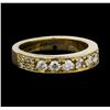 Image 2 : 14KT Yellow Gold 0.60 ctw Diamond Ring