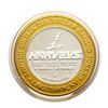 Image 1 : .999 Silver Harvey's Lake Tahoe, Nevada $10 Casino Gaming Token Limited Edition