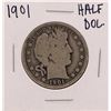 Image 1 : 1901 Barber Liberty Head Half Dollar Coin