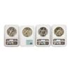 Image 2 : Set of 1922-1925 $1 Peace Silver Dollar Coins NGC MS64