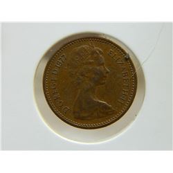 COIN - 1/2 NEW PENNY - 1977
