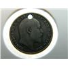 Image 1 : COIN - KING EDWARDS VII - 3 PENCE - 1902 - HOLE