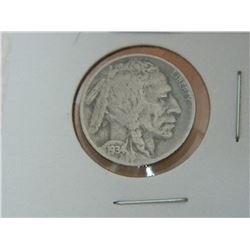 COIN - USA - INDIAN HEAD NICKEL - 1934 - D