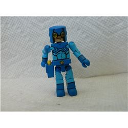 LEGO MINI FIGURE - BLUE WITH GUN & HOLSTER