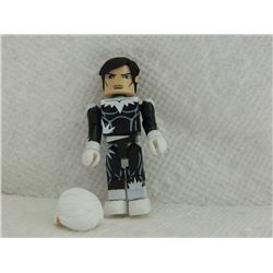 MINI FIGURE - BLACK & WHITE - WITH EXTRA HAIR
