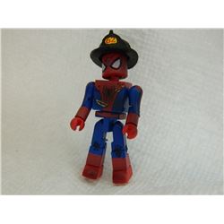 MINI FIGURE - SPIDERMAN - WITH FIREMAN HAT