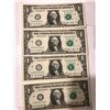 Image 1 : 4 Consecutive 2009 Series $1.00 Crisp Uncirculated Bills #' F85702190F-2193