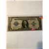Image 1 : 1923 Horse Blanket Large $1.00 US Note F Grade Spellman/White Nice Note