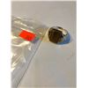 Image 1 : Mens Size 11 Large Tiger Eye with Black Hills Gold & Sterling Silver Ring Total weight is 8.9 Grams