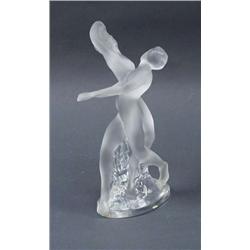 LALIQUE, FRANCE - A fine clear and frosted gl...