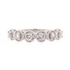 Image 2 : 14KT White Gold 0.63 ctw Diamond Ring