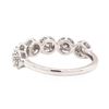 Image 3 : 14KT White Gold 0.63 ctw Diamond Ring