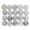 Image 1 : Roll of (20) Brilliant Uncirculated Mixed Date $1 American Silver Eagle Coins