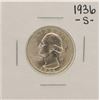 Image 1 : 1936-S Washington Silver Quarter Coin