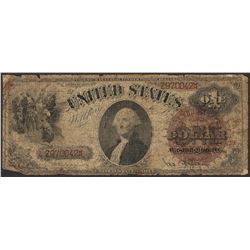 1880 $1 Legal Tender Note - Internal Splits