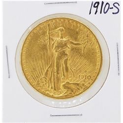 1910-S $20 St. Gaudens Double Eagle Gold Coin