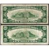 Image 2 : Lot of (2) 1934C $10 Silver Certificate Notes