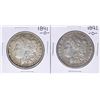 Image 1 : Lot of 1891-O & 1892-O $1 Morgan Silver Dollar Coins