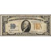 Image 1 : 1934A $10 Silver Certificate WWII Emergency North Africa Note