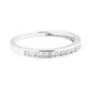 Image 1 : 10KT White Gold 0.15 ctw Diamond Ring