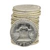 Image 2 : Roll of (20) 1961 Brilliant Uncirculated Franklin Half Dollars