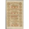 Image 2 : Uncut Sheet of 1857 Western Exchange Fire & Marine Insurance Co. Obsolete Notes