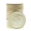 Image 1 : Roll of (20) Brilliant Uncirculated 1922 $1 Peace Silver Dollar Coins