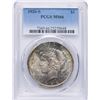 Image 1 : 1926-S $1 Peace Silver Dollar Coin PCGS MS66