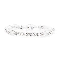 14KT White Gold Ladies 0.50 ctw Diamond Bracelet