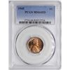 Image 1 : 1945 Lincoln Wheat Cent Coin PCGS MS66RD PREMIUM TONING