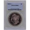 Image 1 : 1882-S $1 Morgan Silver Dollar Coin PCGS MS65 Amazing Toning