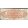 Image 2 : 1862 $5 Bank of Louisiana Obsolete Note