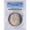 Image 1 : 1892 $1 Morgan Silver Dollar Coin PCGS MS65