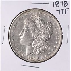 1878 7TF $1 Morgan Silver Dollar Coin