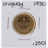 Image 2 : 1930 Uruguay 5 Pesos Gold Coin