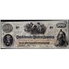 Image 1 : 1862 $100 Confederate States of America Note