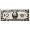 Image 1 : 1934A $20 Federal Reserve WWII Emergency Hawaii Note