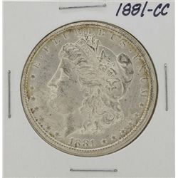 1881-CC $1 Morgan Silver Dollar Coin