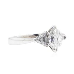 14KT White Gold 1.20 ctw Diamond Ring