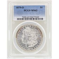 1879-O $1 Morgan Silver Dollar Coin PCGS MS62