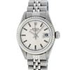 Image 2 : Rolex Ladies Stainless Steel Silver Index 26MM Datejust Watch