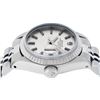 Image 4 : Rolex Ladies Stainless Steel Silver Index 26MM Datejust Watch