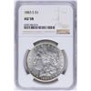 Image 1 : 1883-S $1 Morgan Silver Dollar Coin NGC AU58