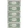 Image 2 : District Set of 1963B $1 Federal Reserve BARR Uncirculated Notes