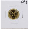 Image 2 : 1987 Singapore 1/10 Oz. Gold Coin Year of the Rabbit