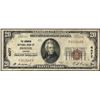 Image 1 : 1929 $20 Dominion National Bank of Bristol, VA CH# 4477 National Currency Note