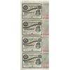 Image 1 : Uncut Sheet of (4) State of Louisiana Baby Bond Obsolete Notes