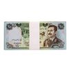 Image 1 : Lot of (25) Iraqi 25 Dinars Saddam Hussein Notes