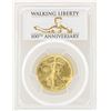 Image 1 : 2016-W Walking Liberty Half Dollar Gold Coin 100th Anniversary FS PCGS SP70